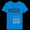 Ladies’  Junior Fine Jersey V-Neck Longer Length T-Shirt Thumbnail