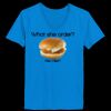 Ladies’  Junior Fine Jersey V-Neck Longer Length T-Shirt Thumbnail