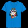 Ladies’  Junior Fine Jersey V-Neck Longer Length T-Shirt Thumbnail