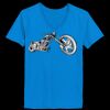Ladies’  Junior Fine Jersey V-Neck Longer Length T-Shirt Thumbnail