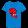 Ladies’  Junior Fine Jersey V-Neck Longer Length T-Shirt Thumbnail