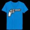 Ladies’  Junior Fine Jersey V-Neck Longer Length T-Shirt Thumbnail