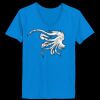 Ladies’  Junior Fine Jersey V-Neck Longer Length T-Shirt Thumbnail