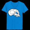 Ladies’  Junior Fine Jersey V-Neck Longer Length T-Shirt Thumbnail
