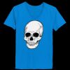 Ladies’  Junior Fine Jersey V-Neck Longer Length T-Shirt Thumbnail