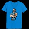 Ladies’  Junior Fine Jersey V-Neck Longer Length T-Shirt Thumbnail