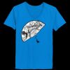 Ladies’  Junior Fine Jersey V-Neck Longer Length T-Shirt Thumbnail