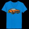Ladies’  Junior Fine Jersey V-Neck Longer Length T-Shirt Thumbnail
