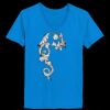 Ladies’  Junior Fine Jersey V-Neck Longer Length T-Shirt Thumbnail