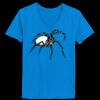 Ladies’  Junior Fine Jersey V-Neck Longer Length T-Shirt Thumbnail