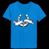 Ladies’  Junior Fine Jersey V-Neck Longer Length T-Shirt Thumbnail