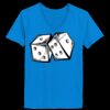 Ladies’  Junior Fine Jersey V-Neck Longer Length T-Shirt Thumbnail