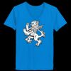 Ladies’  Junior Fine Jersey V-Neck Longer Length T-Shirt Thumbnail