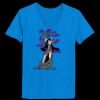 Ladies’  Junior Fine Jersey V-Neck Longer Length T-Shirt Thumbnail