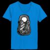 Ladies’  Junior Fine Jersey V-Neck Longer Length T-Shirt Thumbnail