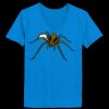 Ladies’  Junior Fine Jersey V-Neck Longer Length T-Shirt Thumbnail