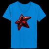 Ladies’  Junior Fine Jersey V-Neck Longer Length T-Shirt Thumbnail