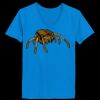 Ladies’  Junior Fine Jersey V-Neck Longer Length T-Shirt Thumbnail