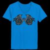 Ladies’  Junior Fine Jersey V-Neck Longer Length T-Shirt Thumbnail