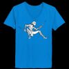 Ladies’  Junior Fine Jersey V-Neck Longer Length T-Shirt Thumbnail
