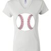 Women's Short Sleeve V-Neck T-Shirt Thumbnail