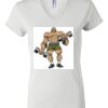 Women's Short Sleeve V-Neck T-Shirt Thumbnail