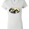 Women's Short Sleeve V-Neck T-Shirt Thumbnail