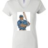 Women's Short Sleeve V-Neck T-Shirt Thumbnail