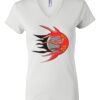 Women's Short Sleeve V-Neck T-Shirt Thumbnail