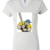 Women's Short Sleeve V-Neck T-Shirt Thumbnail