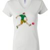 Women's Short Sleeve V-Neck T-Shirt Thumbnail