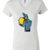 Women's Short Sleeve V-Neck T-Shirt Thumbnail