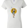 Women's Short Sleeve V-Neck T-Shirt Thumbnail