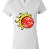 Women's Short Sleeve V-Neck T-Shirt Thumbnail