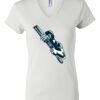 Women's Short Sleeve V-Neck T-Shirt Thumbnail