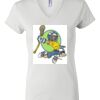 Women's Short Sleeve V-Neck T-Shirt Thumbnail