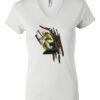 Women's Short Sleeve V-Neck T-Shirt Thumbnail