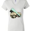 Women's Short Sleeve V-Neck T-Shirt Thumbnail