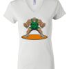 Women's Short Sleeve V-Neck T-Shirt Thumbnail