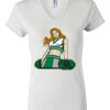 Women's Short Sleeve V-Neck T-Shirt Thumbnail