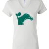 Women's Short Sleeve V-Neck T-Shirt Thumbnail