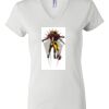 Women's Short Sleeve V-Neck T-Shirt Thumbnail