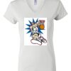 Women's Short Sleeve V-Neck T-Shirt Thumbnail