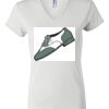 Women's Short Sleeve V-Neck T-Shirt Thumbnail