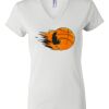 Women's Short Sleeve V-Neck T-Shirt Thumbnail