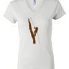 Women's Short Sleeve V-Neck T-Shirt Thumbnail