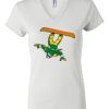 Women's Short Sleeve V-Neck T-Shirt Thumbnail