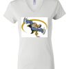 Women's Short Sleeve V-Neck T-Shirt Thumbnail