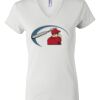 Women's Short Sleeve V-Neck T-Shirt Thumbnail