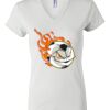 Women's Short Sleeve V-Neck T-Shirt Thumbnail